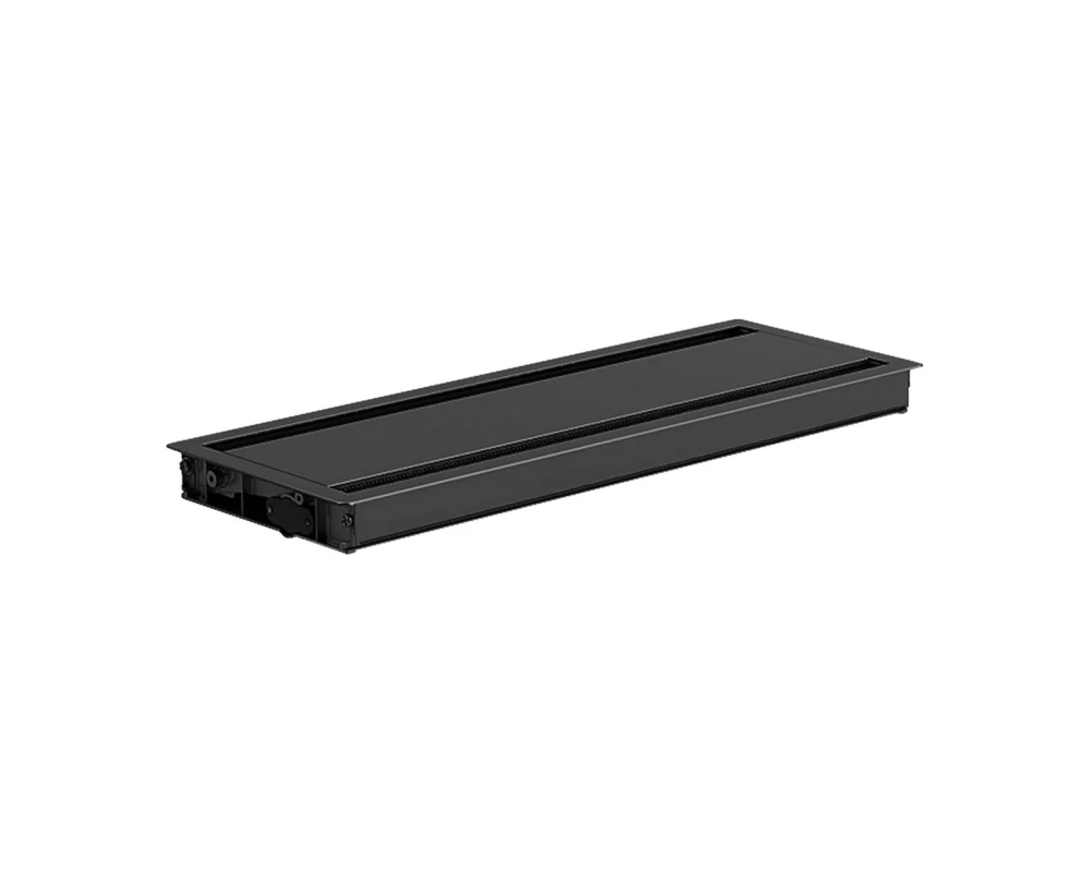 Лючок прямоугольный 41,2x14,6x3 Cover Dual Черный
