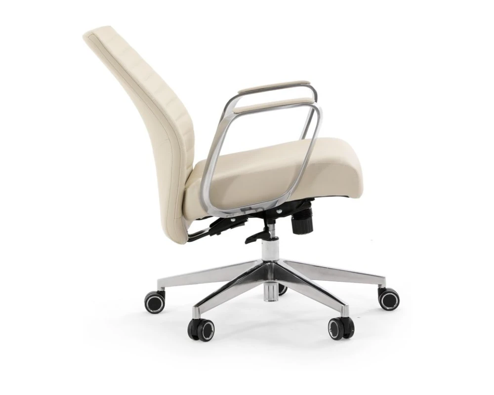 Кресло LINE/B Натуральная кожа, Бежевый