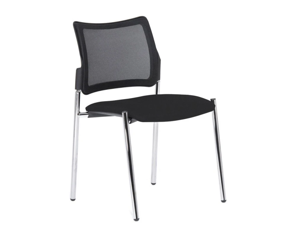 Кресло Pinko Mesh на опорах Сетка/Ткань, Черный