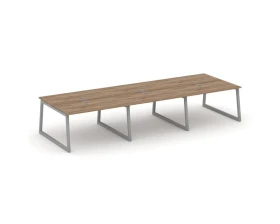 Рабочая станция 2-х сторон. SN-5T1.DRS-084 4740х1632х750 Стайл Проджект Фьюжн / Style Project Fusion images