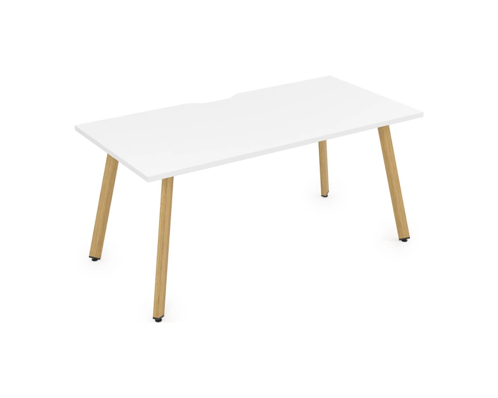 Стол рабочий, прямолинейный, с вырезом (1800x800x750) АРРЕДО / ARREDO