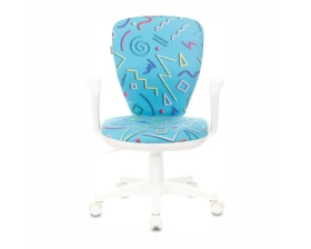 Кресло Бюрократ KD-W10AXSN Ткань, Голубой images