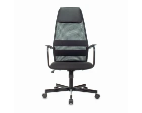 Кресло Бюрократ KB-5M Сетка/ Ткань, Черный images