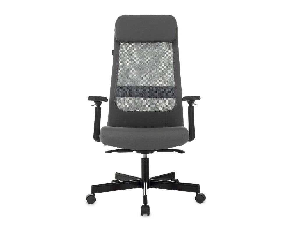 Кресло Бюрократ T-995 Сетка/ Ткань, Серый