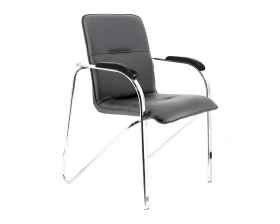 Кресло Everprof Самба Вуд СФ / Samba Wood CF Экокожа, Черный images