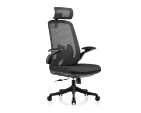 Кресло VIKING-81 MA22 Сетка/Ткань, Черный images