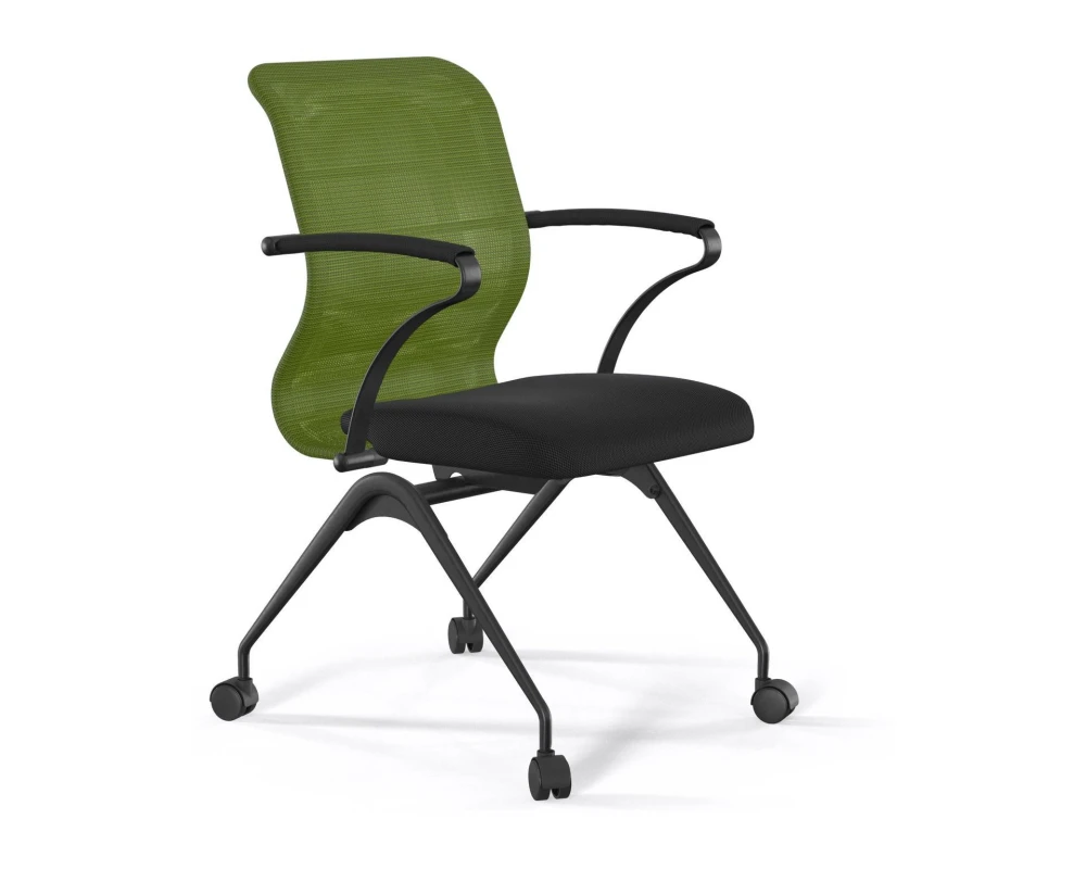Кресло ErgoLife S 8 M4-8K F56.W01 Сетка/Ткань, Зеленый/Черный