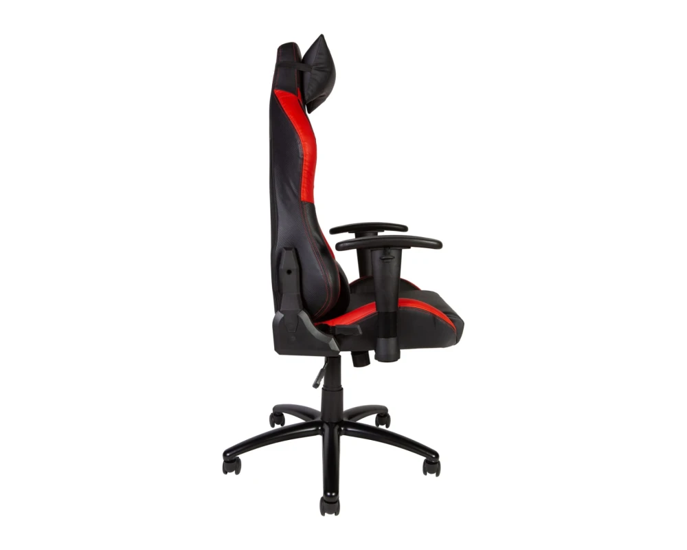 Кресло Norden Лотус PRO carbon / Lotus PRO carbon Экокожа, Черный/Красный